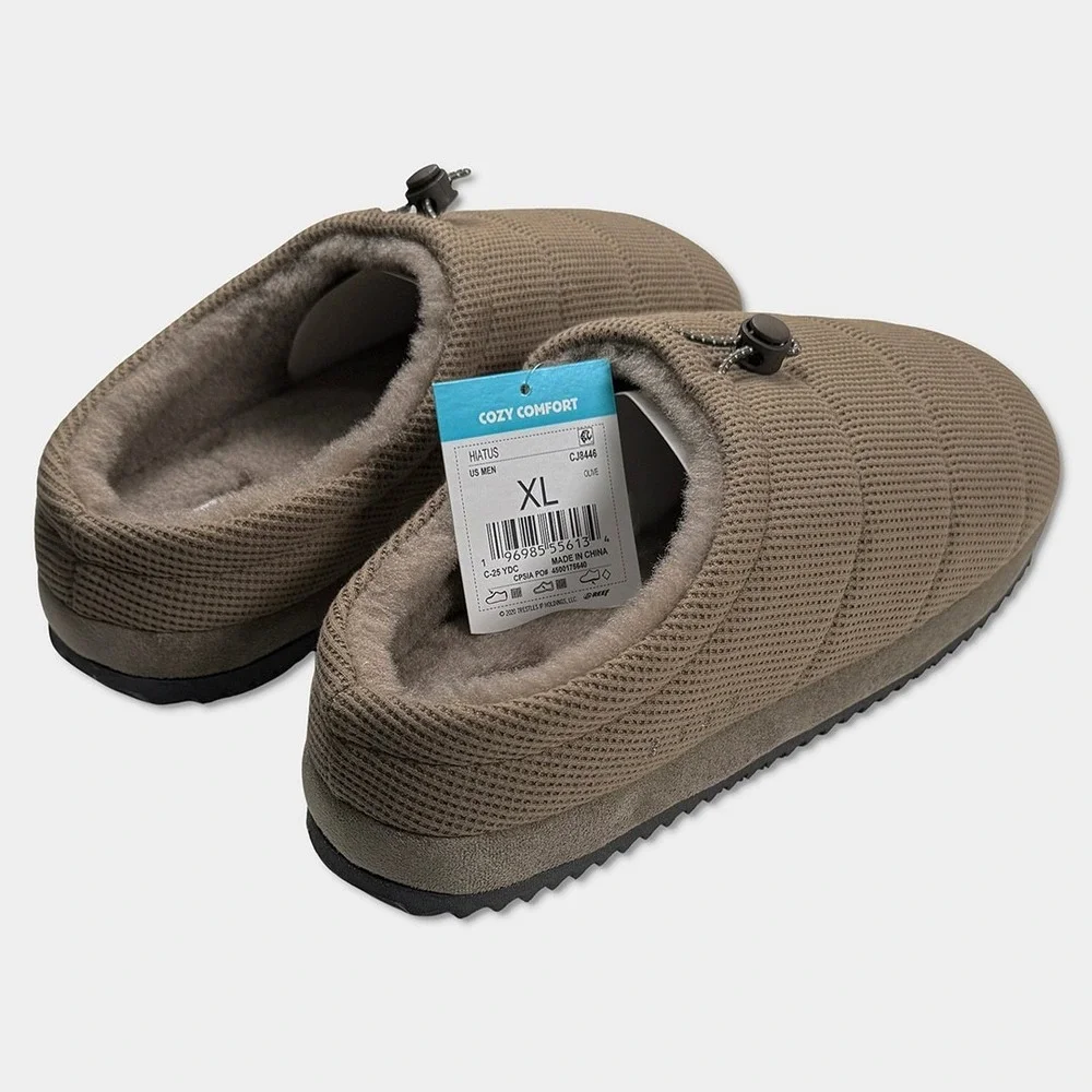 Reef Hiatus Mule Slippers - NEW Mens Size XL (13-14) Olive - #49593-OF